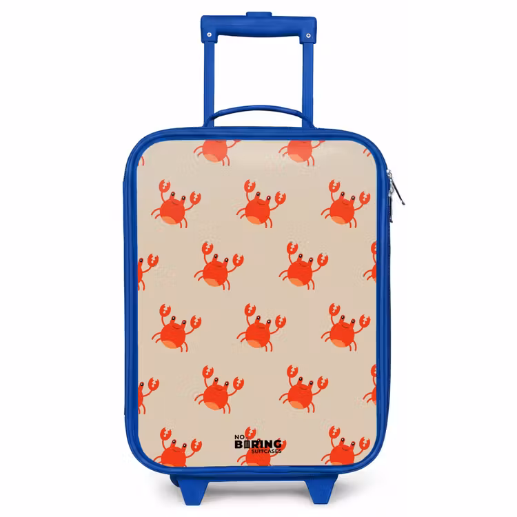 Children's suitcase - Blue - Crab issue — 1