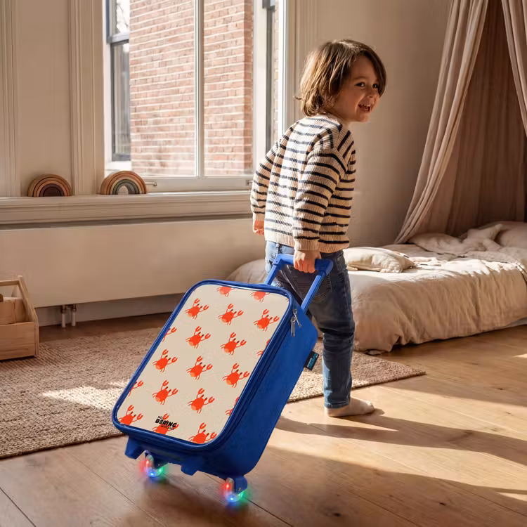 Children's suitcase - Blue - Crab issue — 2