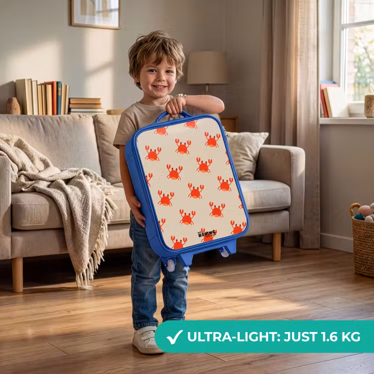 Children's suitcase - Blue - Crab issue — 3