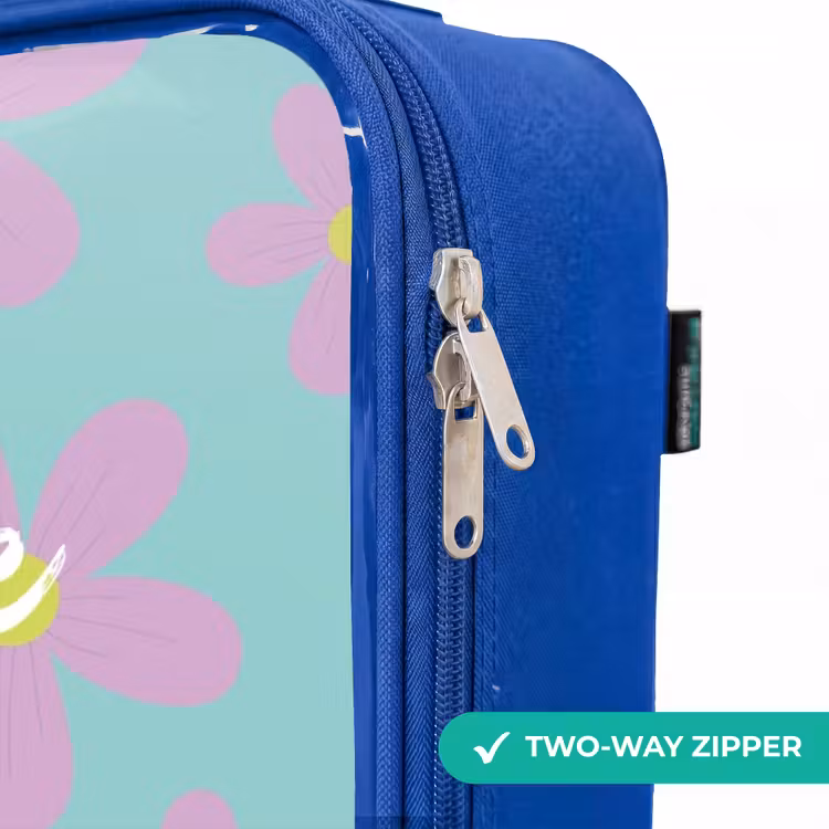 Children's suitcase - Blue - Daisy mania mint — 6