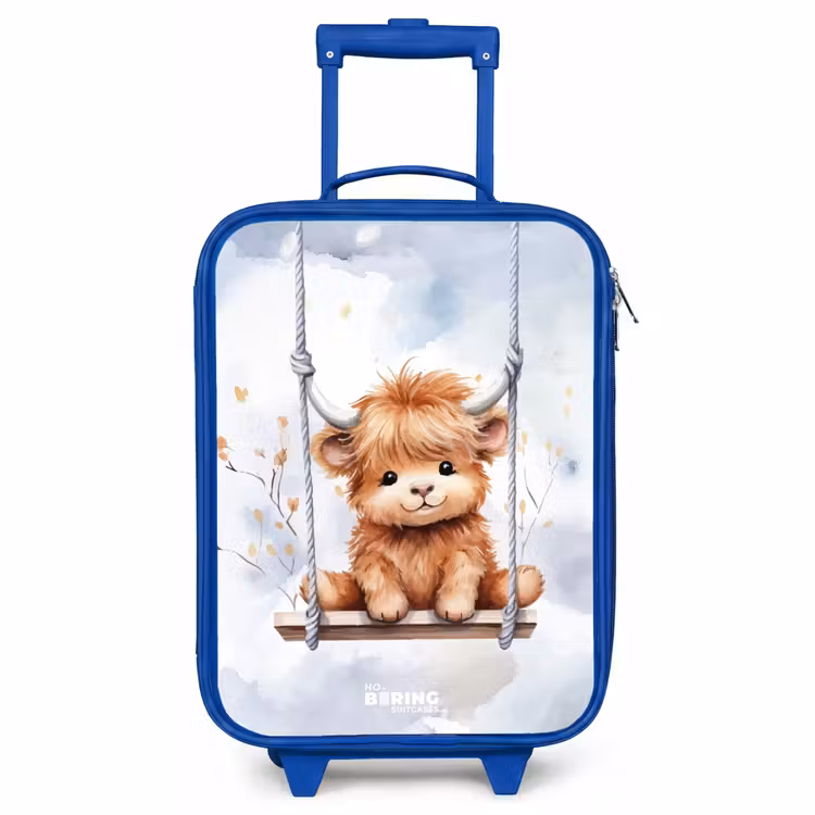 Children's suitcase - Blue - Hennie highlander — 1