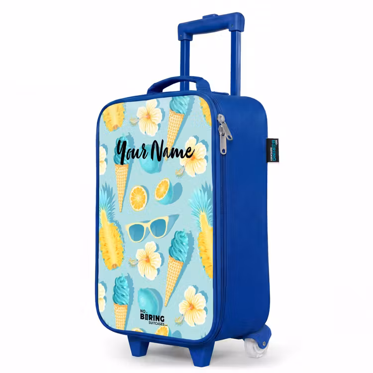 Children's suitcase - Blue - Ibiza icecream — 5