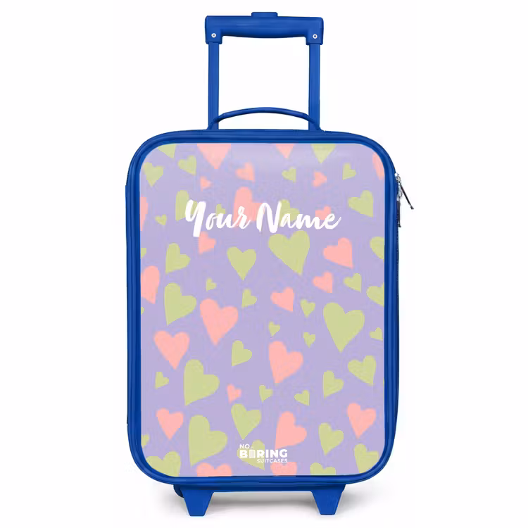 Children's suitcase - Blue - Lovely lilac — 1