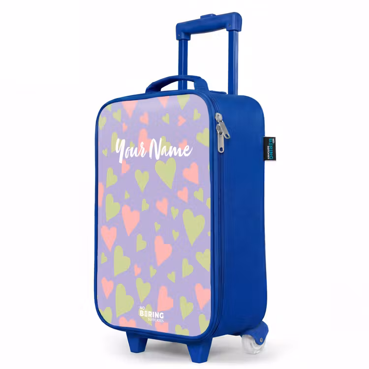 Children's suitcase - Blue - Lovely lilac — 5