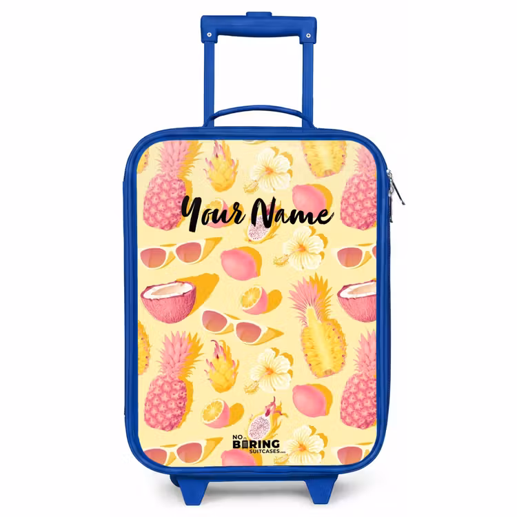 Children's suitcase - Blue - Pina colada — 1