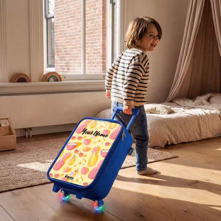 Children's suitcase - Blue - Pina colada — 2