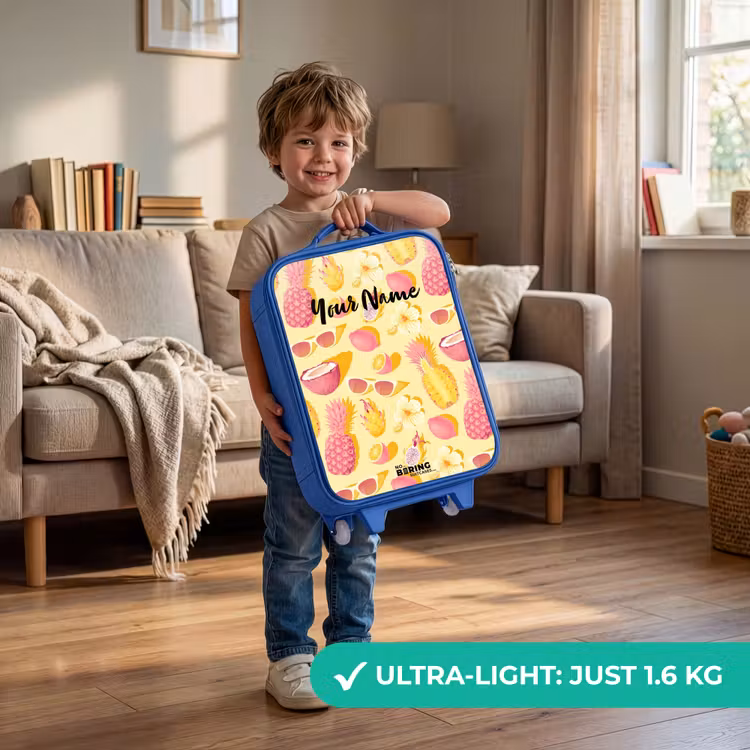 Children's suitcase - Blue - Pina colada — 3