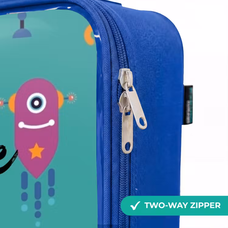 Children's suitcase - Blue - Robo rave — 6