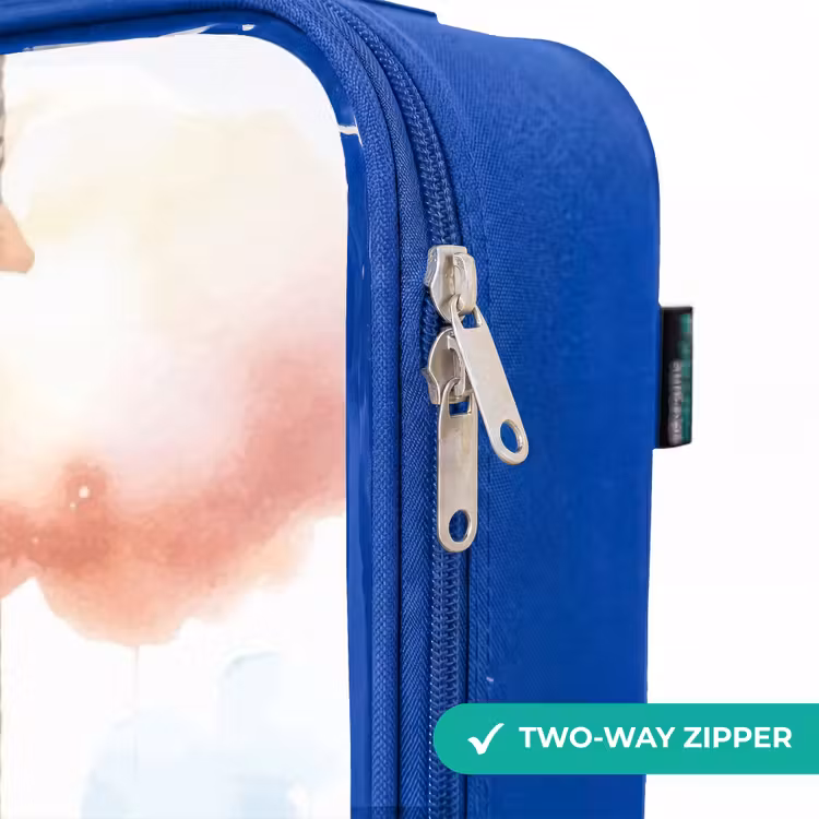 Children's suitcase - Blue - Rocking baby unicorn — 6