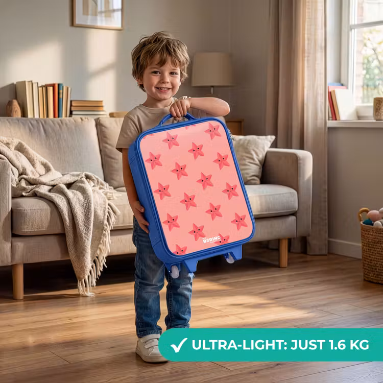 Children's suitcase - Blue - Starfish sandstorm — 3