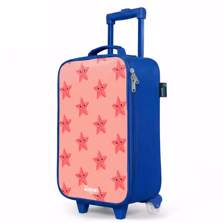 Children's suitcase - Blue - Starfish sandstorm — 5