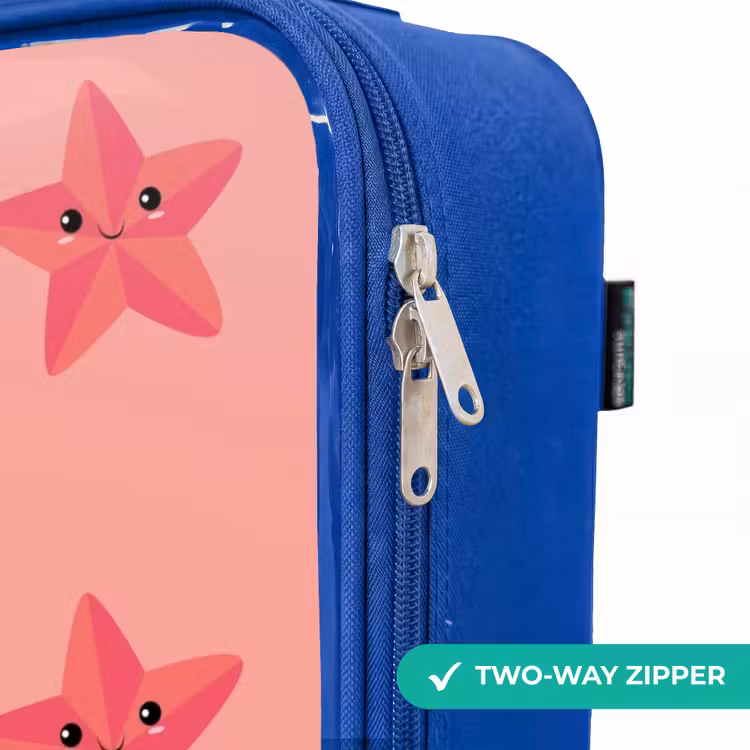 Children's suitcase - Blue - Starfish sandstorm — 6