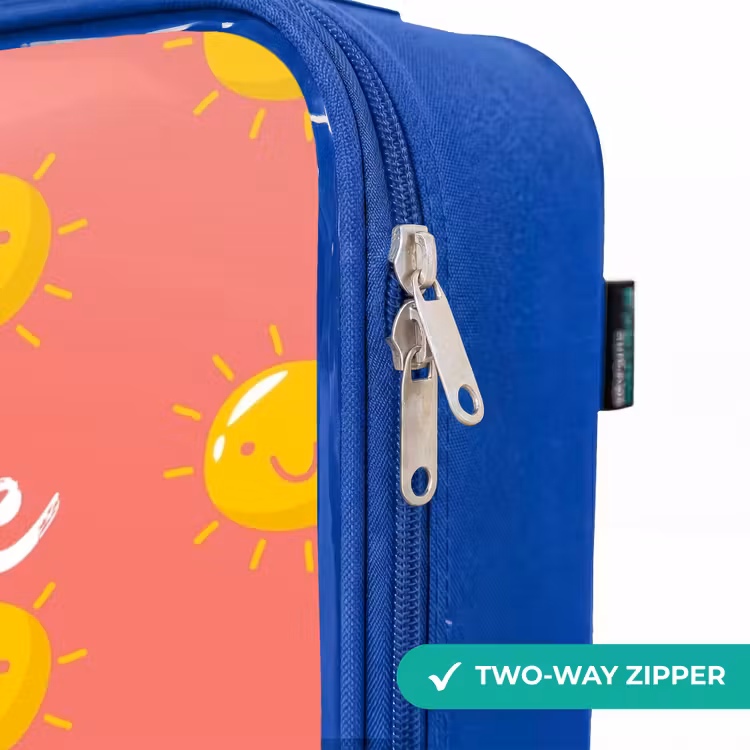 Children's suitcase - Blue - Sunny situation coral — 6