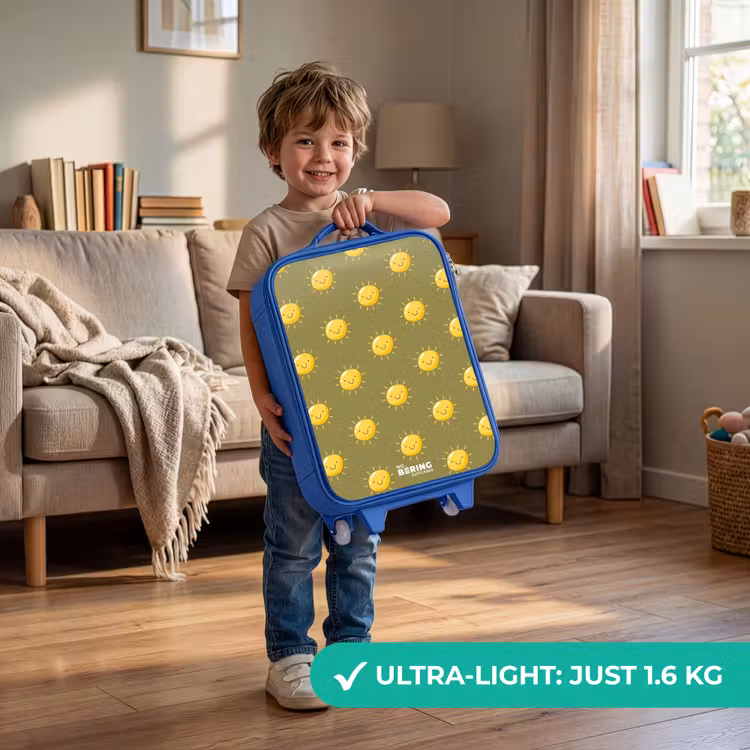 Children's suitcase - Blue - Sunny situation olive — 3