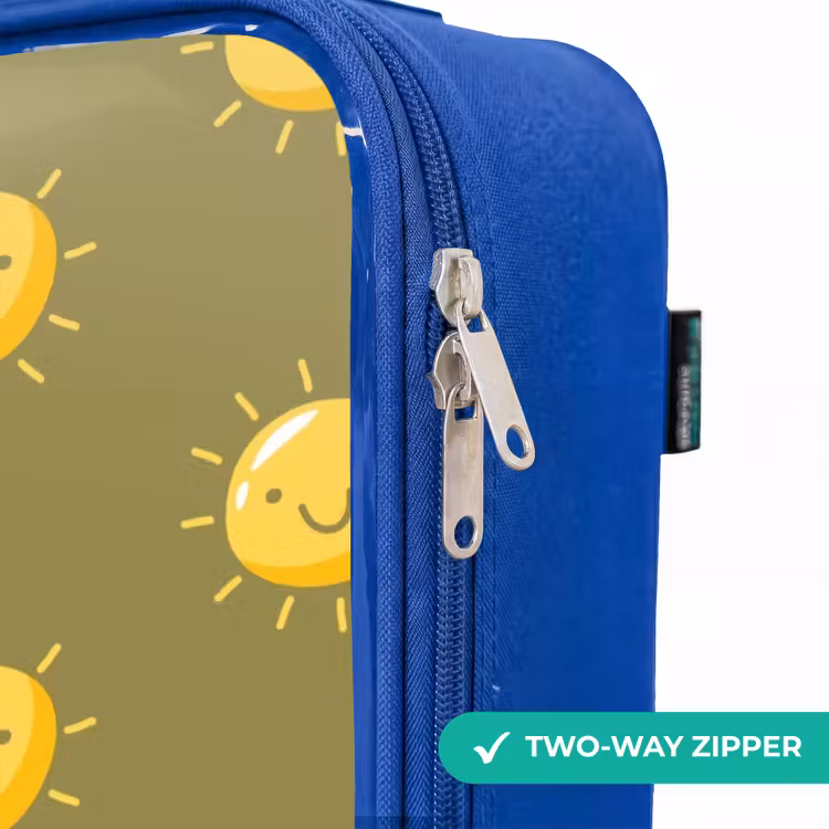 Children's suitcase - Blue - Sunny situation olive — 6