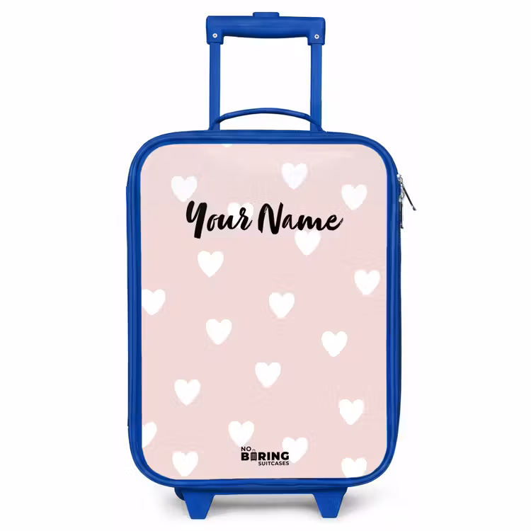 Children's suitcase - Blue - Sweethearts — 1