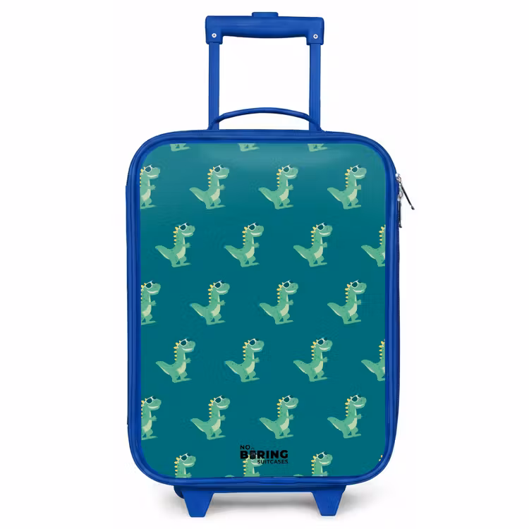 Children's suitcase - Blue - Tyranosaurus specs — 1