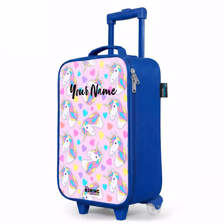 Children's suitcase - Blue - Unicorn euphoria — 5