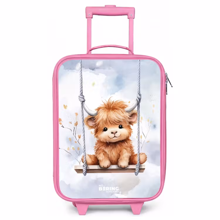 Children's suitcase - Pink - Hennie highlander — 1