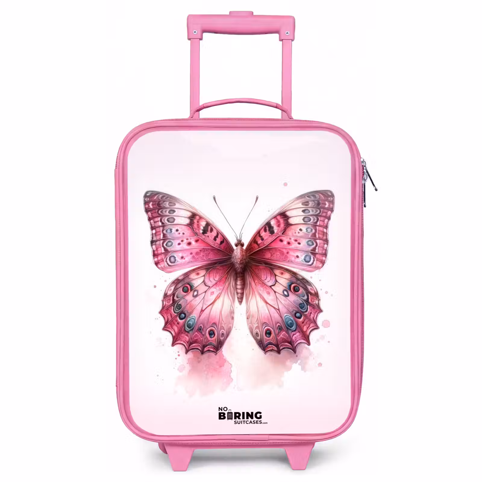 Children's suitcase - Pink - Mystical monarch — 1