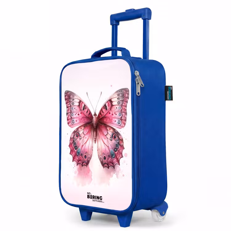 Children's suitcase - Blue - Mystical monarch — 5