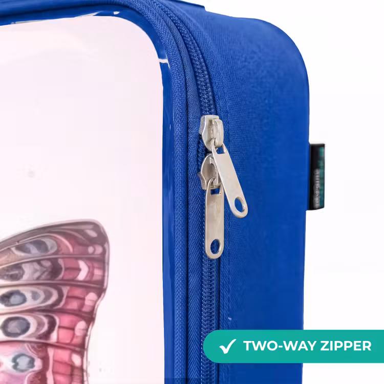 Children's suitcase - Blue - Mystical monarch — 6