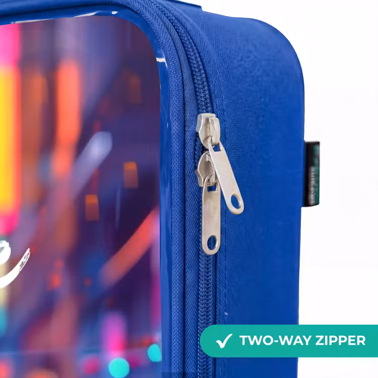 Children's suitcase - Blue - Neon nightcar — 6