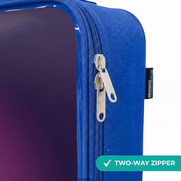 Children's suitcase - Blue - Space karate neon — 6