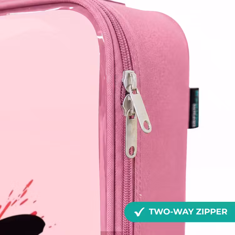 Children's suitcase - Pink - Butterfly Paint — 4