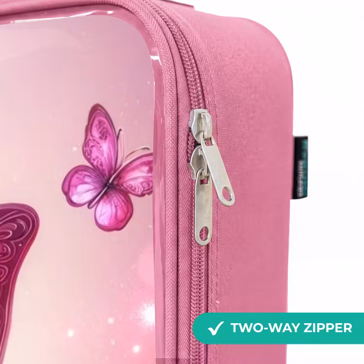 Children's suitcase - Pink - Butterfly Valley — 4