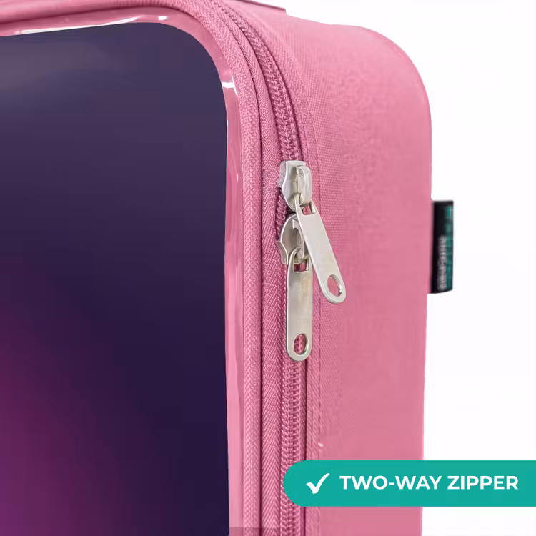 Children's suitcase - Pink - Space karate neon — 4