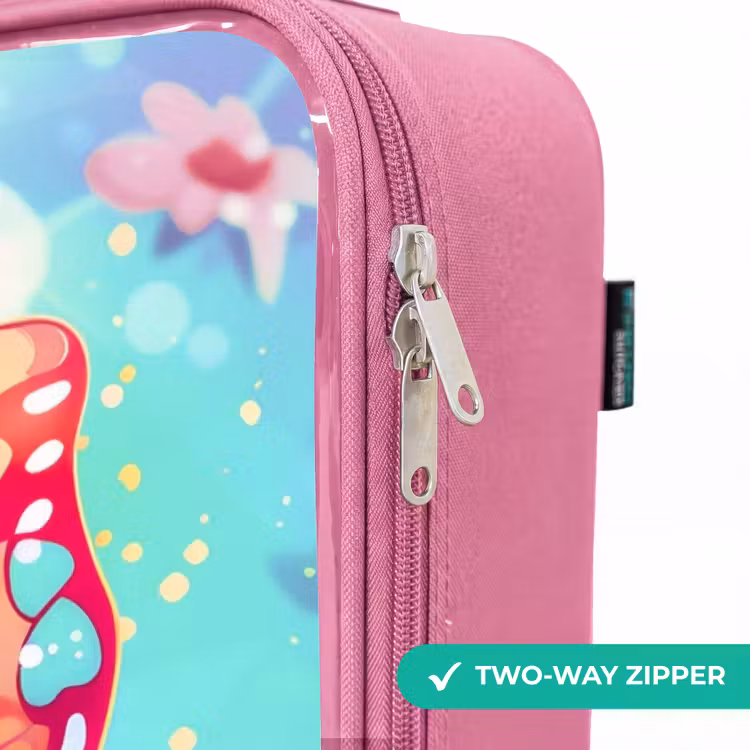 Children's suitcase - Pink - Stunning butterfly — 4