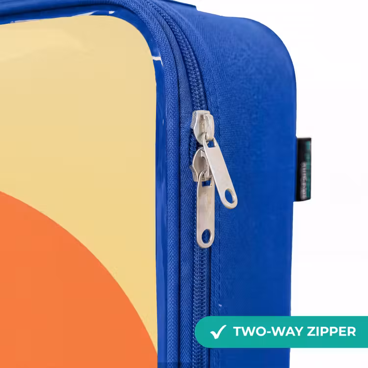 Children's suitcase - Blue - Horn warrior in the sun — 6