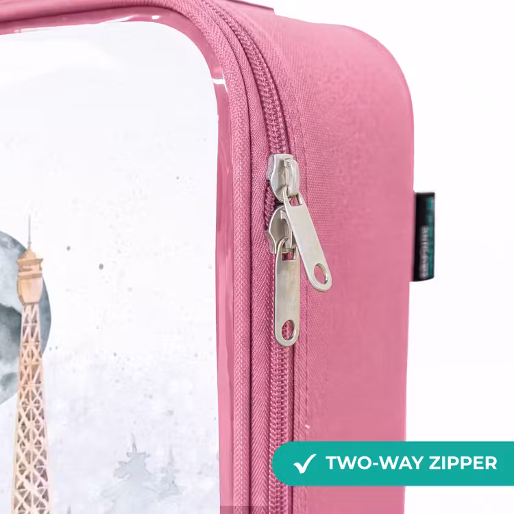 Children's suitcase - Pink - Animal fantasy city — 4