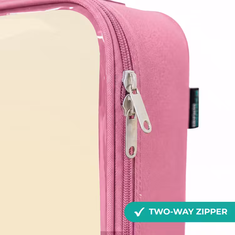 Children's suitcase - Pink - Spiky dino with friendly look — 4