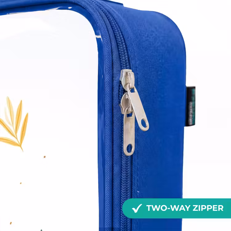 Children's suitcase - Blue - Cheerful stegosaurus friends — 6