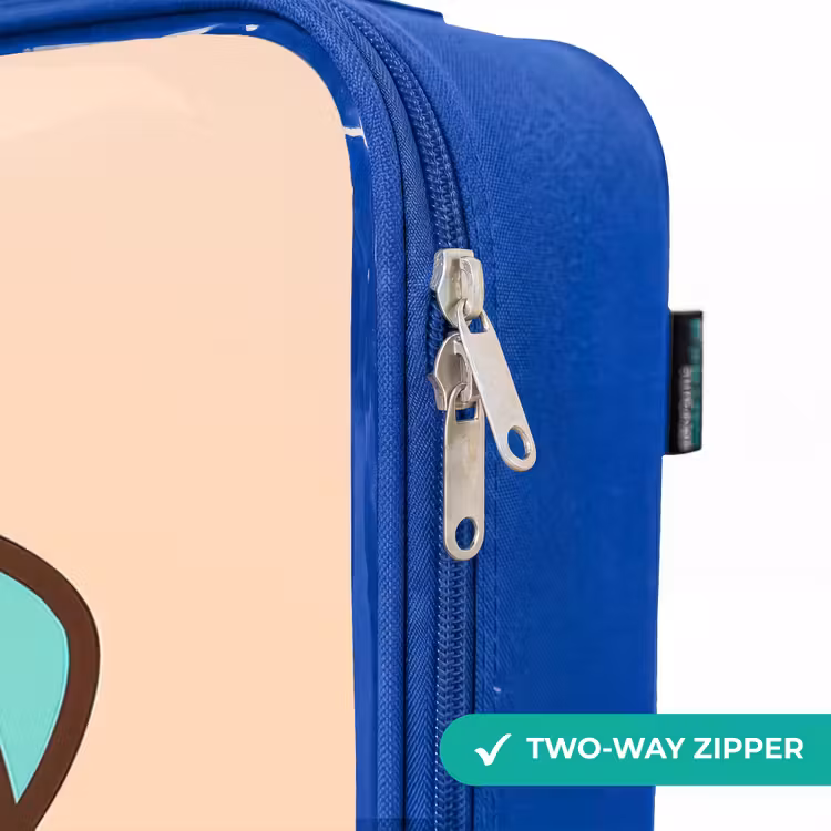 Children's suitcase - Blue - Kawai - Dino - Bubbletea — 6