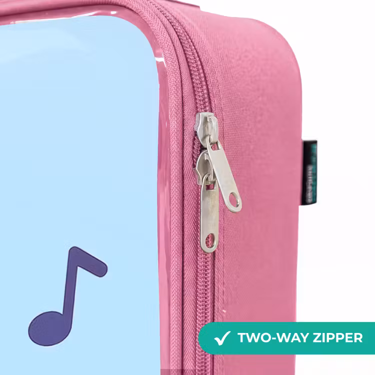 Children's suitcase - Pink - Kawai - Dog - Music — 4