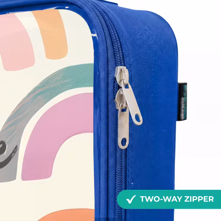 Children's suitcase - Blue - Rainbows — 6