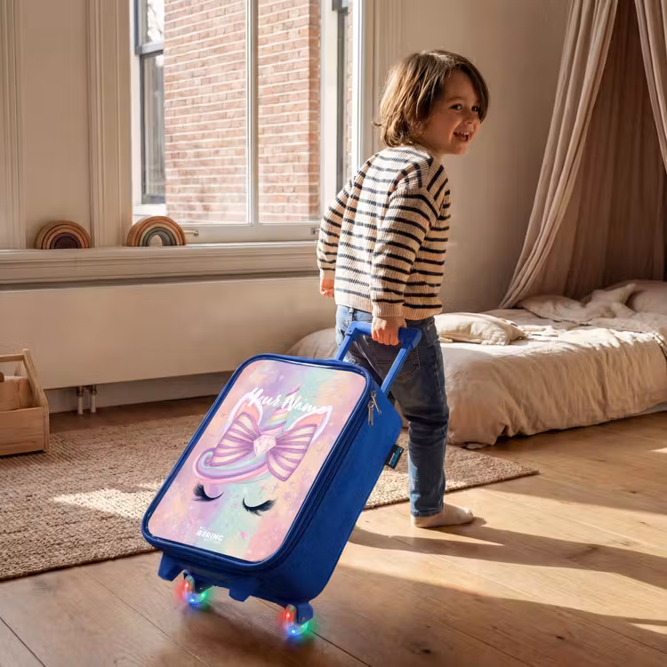 Children's suitcase - Blue - Unicorn — 2