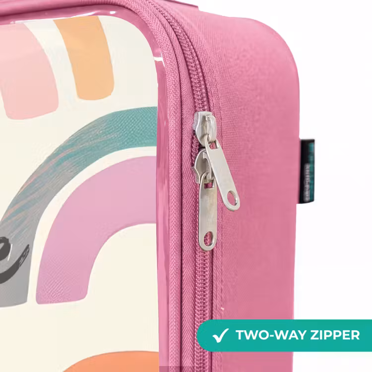 Children's suitcase - Pink - Rainbows — 4