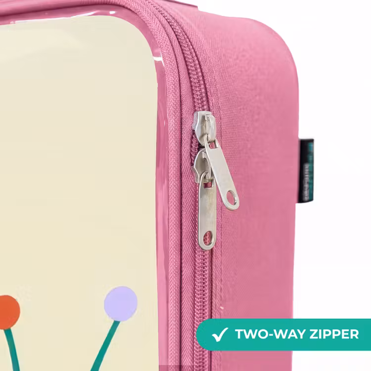 Children's suitcase - Pink - Snail - Rainbow - Colorful — 4