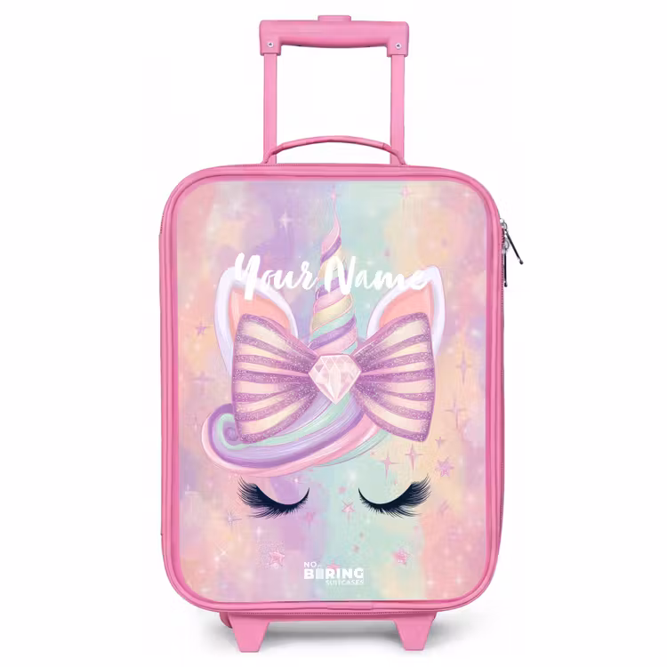 Children's suitcase - Pink - Unicorn — 1