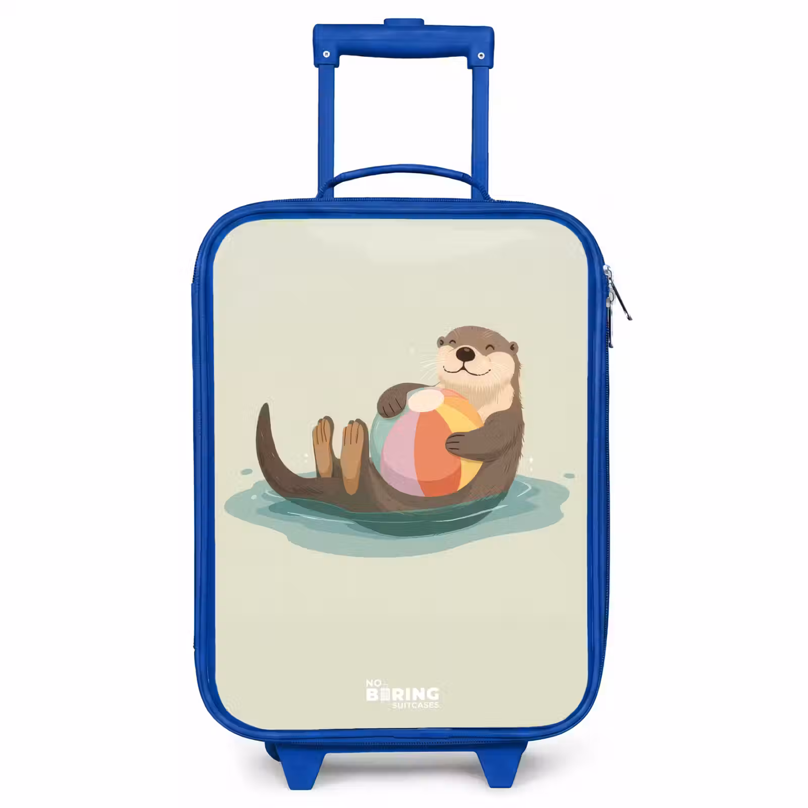Children's suitcase - Blue - Otter - Beach Ball - Water — 1