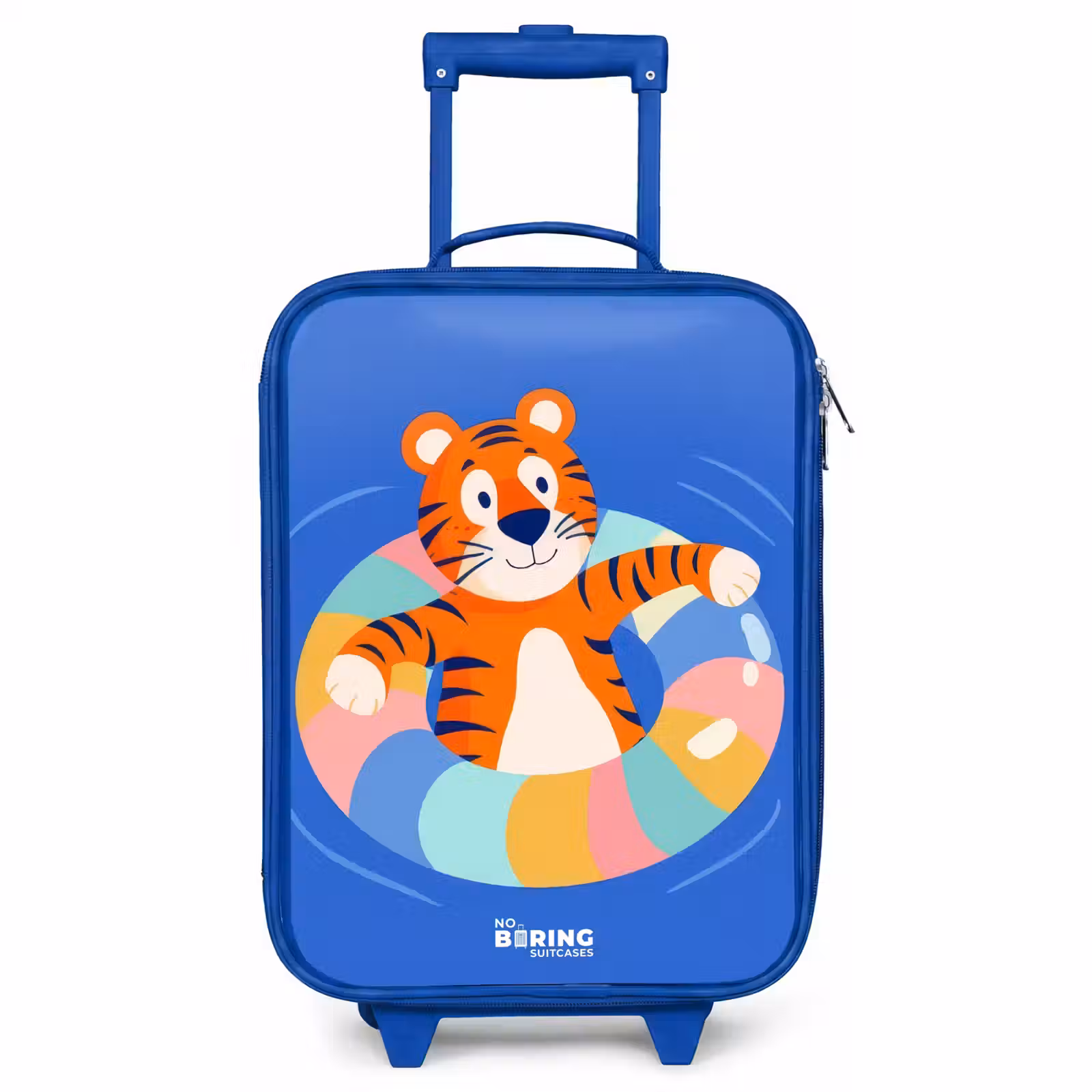 Children's suitcase - Blue - Tiger - Swimming Band - Water — 1