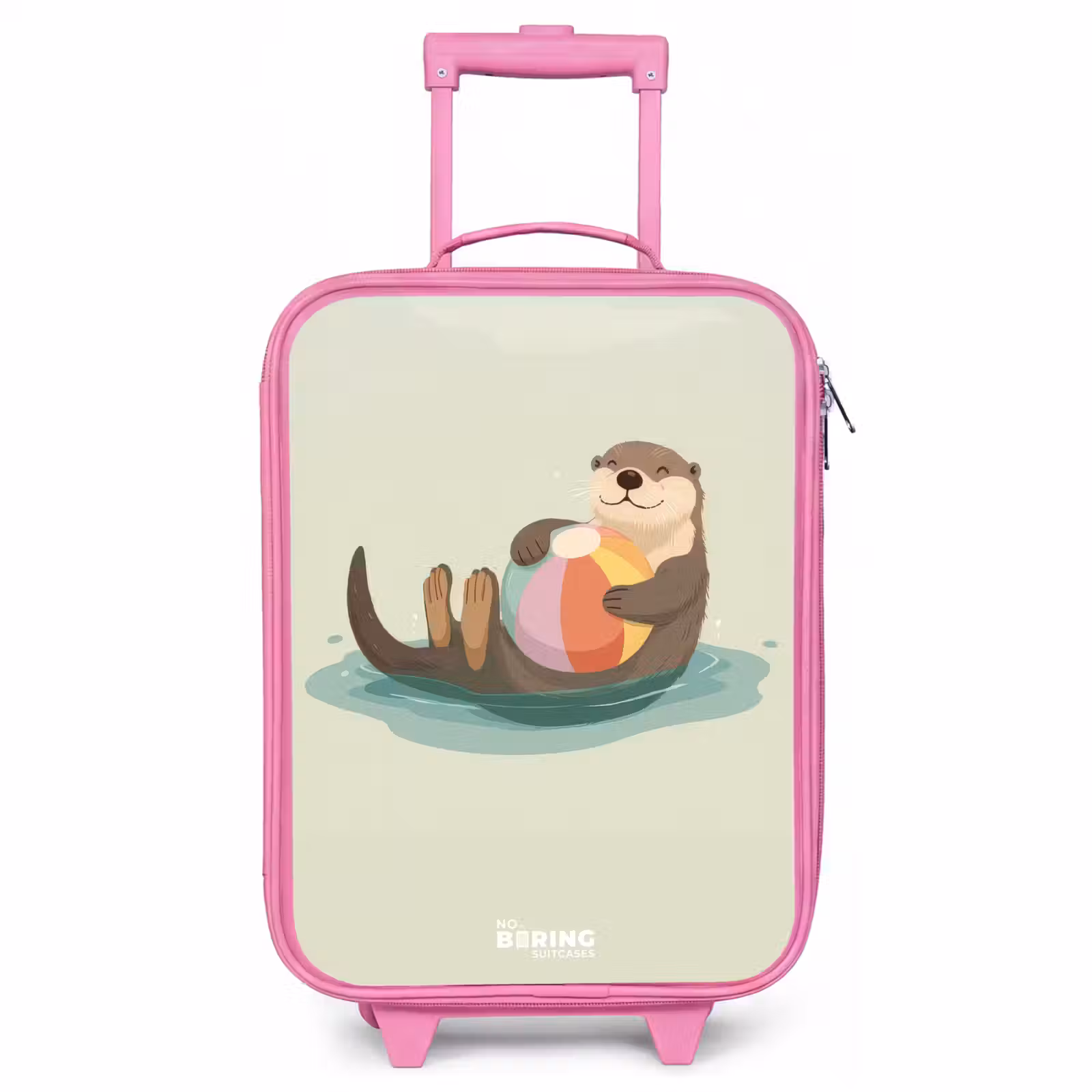Children's suitcase - Pink - Otter - Beach Ball - Water — 1