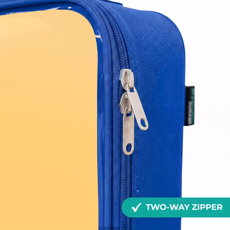 Children's suitcase - Blue - Panda - Step - Yellow — 6