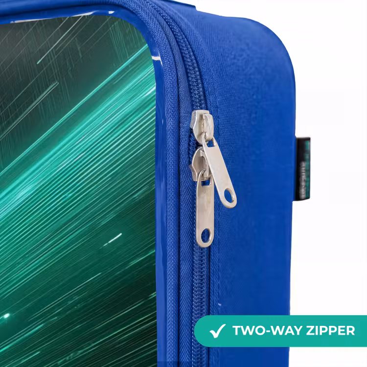 Children's suitcase - Blue - Truck - Neon - Green - City — 6