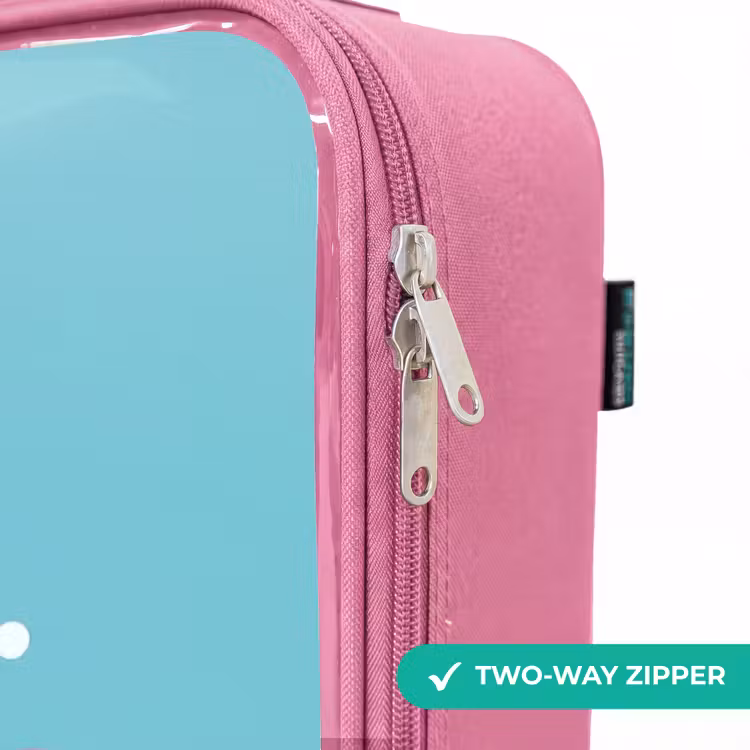 Children's suitcase - Pink - Octopus - Water - Blue — 4