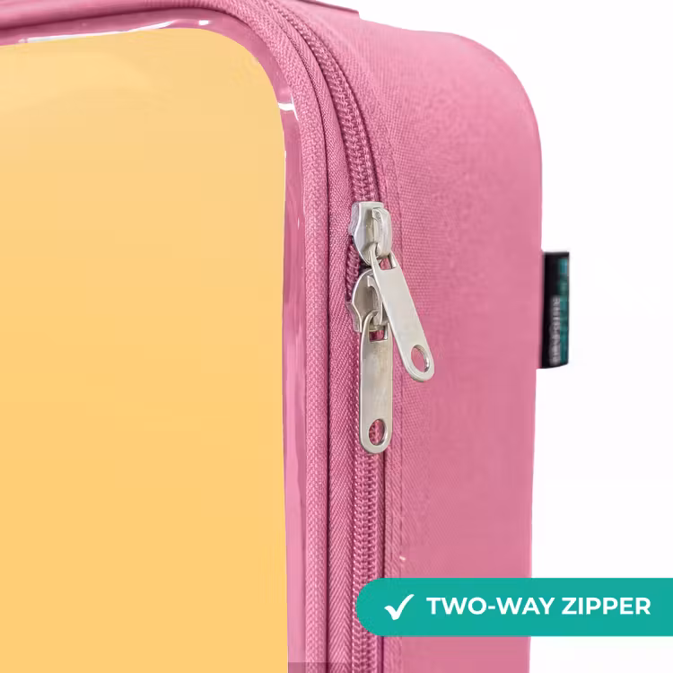 Children's suitcase - Pink - Panda - Step - Yellow — 4
